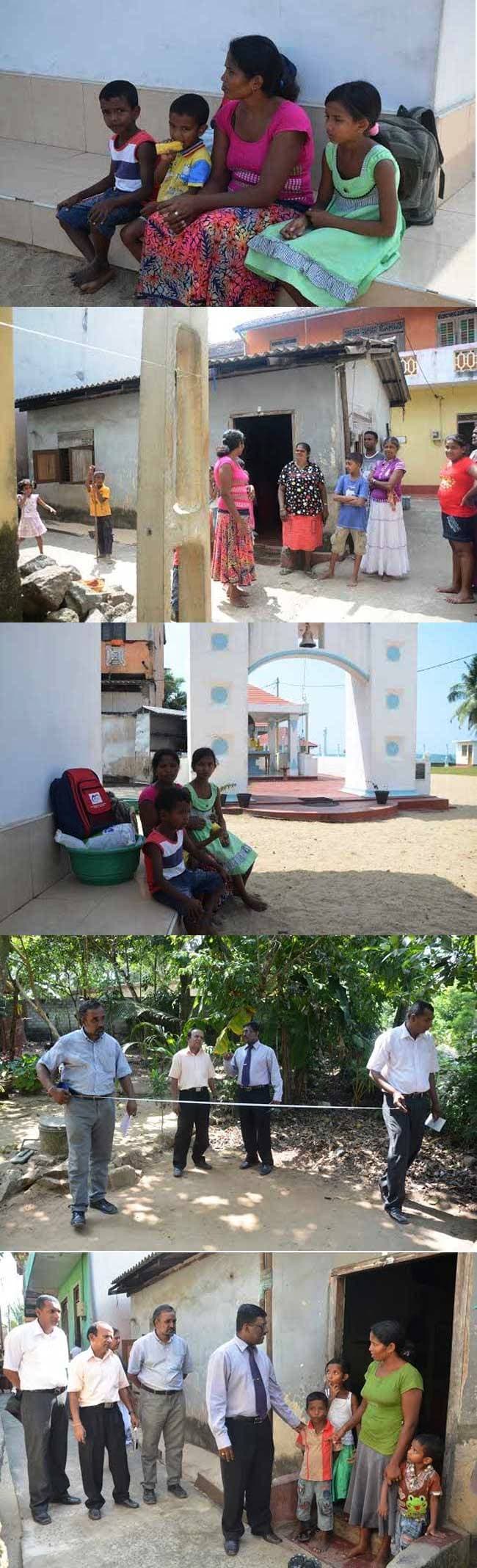 Mother of three banished from house over election dispute in Ambalangoda
