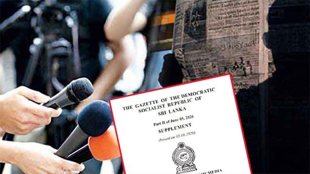 Govt gazettes bill to establish Chartered Institute of Media Professionals of Sri Lanka