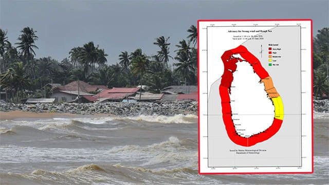 Amber advisory issued for strong winds and rough seas
