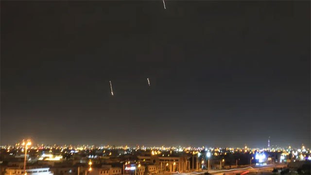 Tehran targets US Gulf bases after American forces launch new strikes on Iran