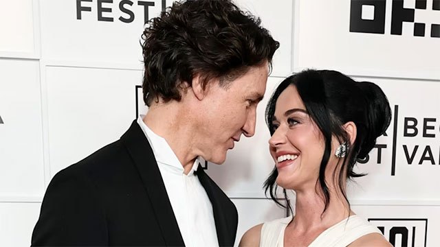 Katy Perry hails Justin Trudeau as 'love of my life' at couple's red carpet debut