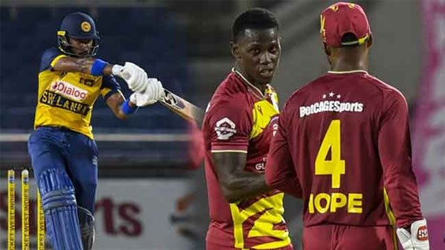 Sri Lanka set 148-run target in first T20I against West Indies