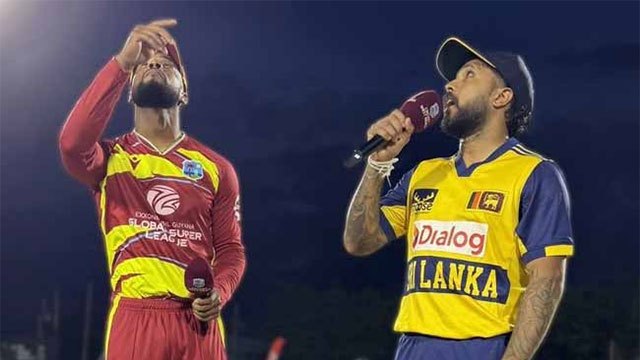 Springer comes in for the injured Holder; West Indies ask Sri Lanka to bat
