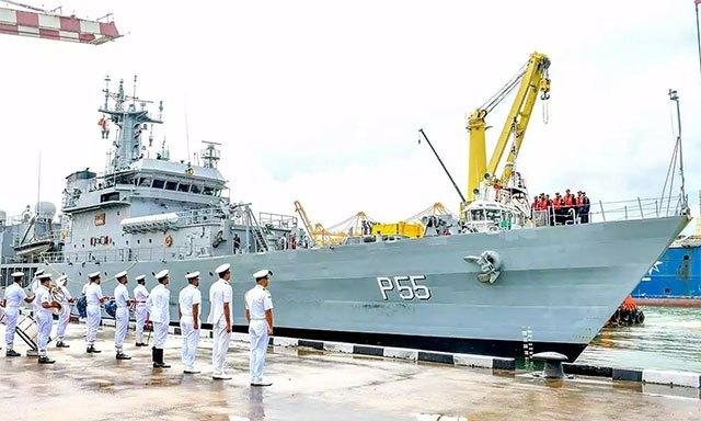 Indian Naval Ship INS Sharda concludes visit to Sri Lanka
