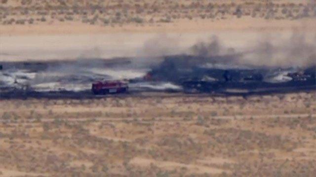 Eight people dead after US Air Force B-52 bomber crashes in California