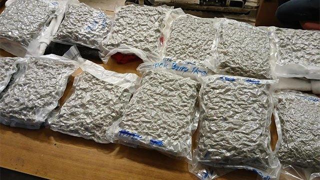 Sri Lankan passenger arrested at BIA with 7.5kg of ‘Kush’ cannabis