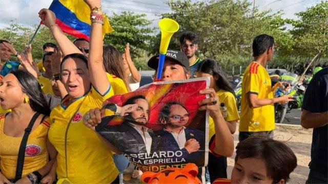Right-wing outsider backed by Trump appears likely to win Colombia election