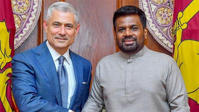 US reaffirms commitment to strengthening ties with Sri Lanka during meeting with President