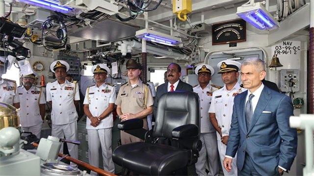 US provides advanced satellite communications system to Sri Lanka Navy