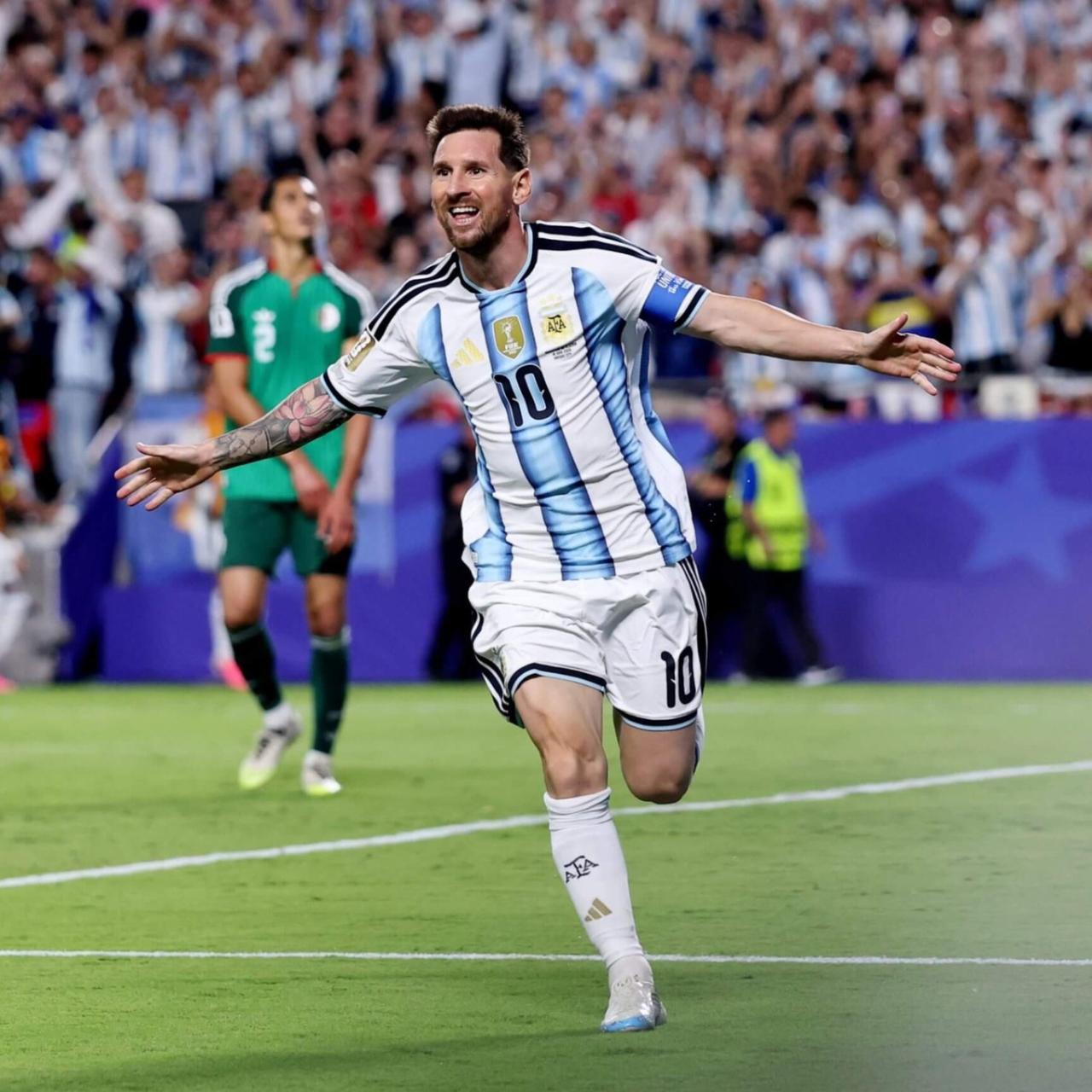 Lionel Messi breaks men's World Cup scoring record with 17th goal