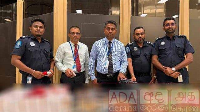 Three foreign nationals arrested at BIA with cigarettes worth Rs. 6.48 million
