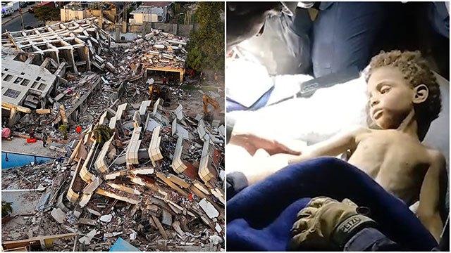 Three-year-old rescued and taken to hospital six days after Venezuela quake