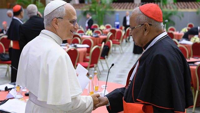 Cardinal Malcolm Ranjith attends Pope Leo XIV’s Extraordinary Consistory at the Vatican