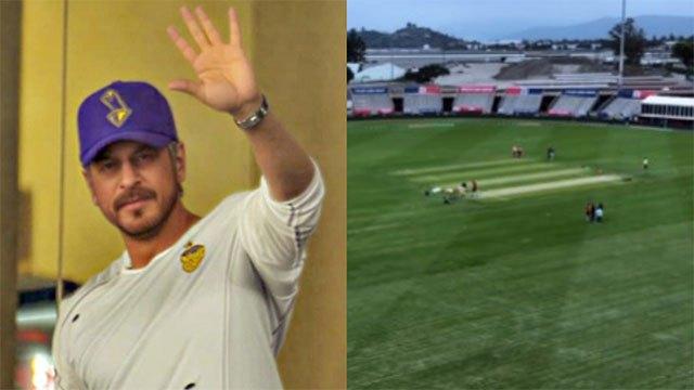 Shah Rukh Khan unveils new cricket stadium in Los Angeles