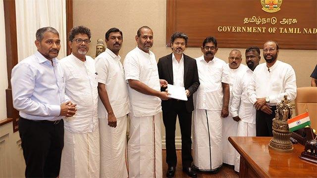 Sri Lankan Tamil politicians meets Tamil Nadu CM Vijay, submits memorandum