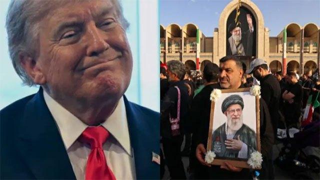Trump says US gave Iran a 'week off' for Khamenei's funeral