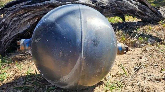 Australia probes mystery space balls that washed up on beach