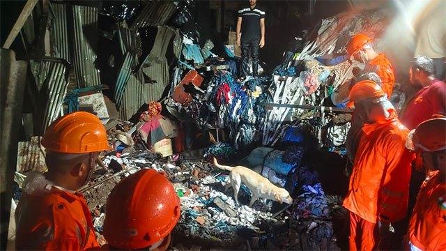 Five children among 6 killed, after house collapse in Mumbai
