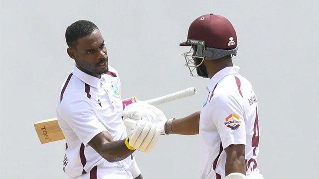 Justin Greaves' 180 guides West Indies to 499 against Sri Lanka