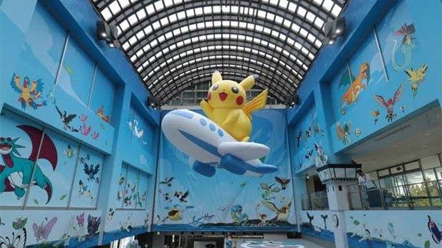 'Pokemon airport' opens to help Japanese quake-hit region