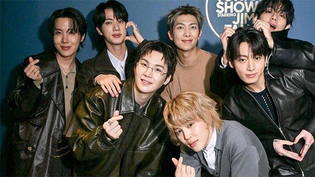 BTS take credit for England football win in first UK show since 2019