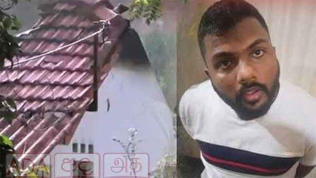 House of underworld figure ‘Thembili Lahiru’ torched in Middeniya