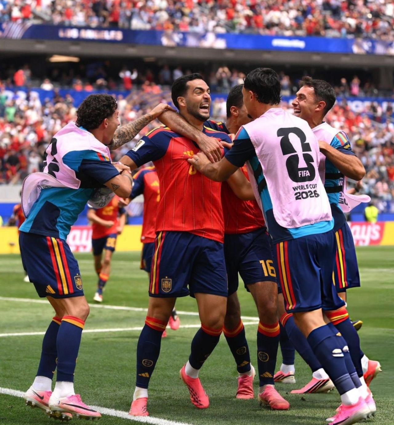 Spain beat Belgium 2-1 to set up blockbuster World Cup semifinal with France