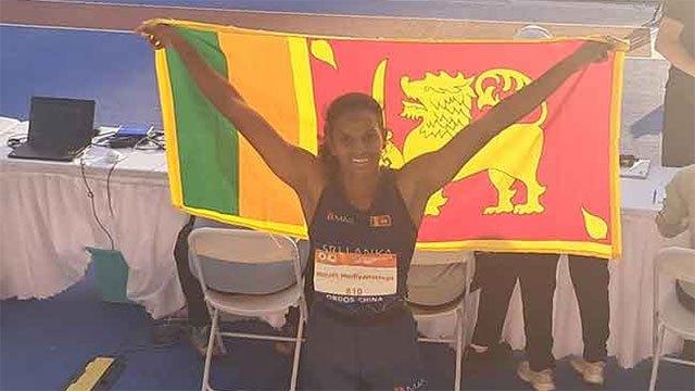 Nethmika Madushani wins bronze medal at Asian U23 Athletics Championships