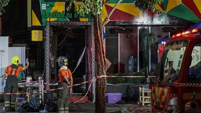 Bangkok pub fire kills 27 people and 22 critically injured