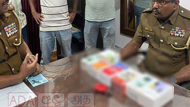 Two piriven students arrested over theft of smartphones and cash worth over Rs. 1M