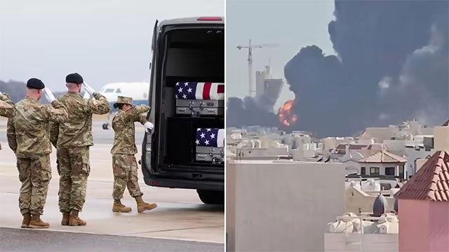 Two US troops killed and one missing after Iranian attack in Jordan