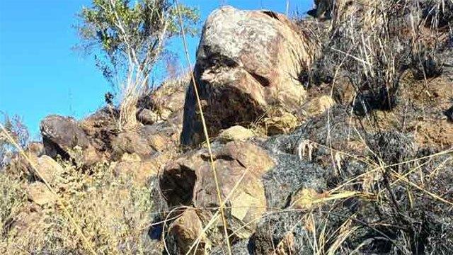 Rockfall risk threatens houses after Demodara Ethulkanda wildfire