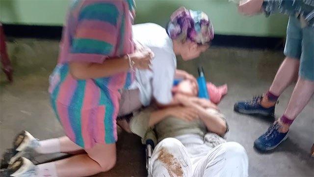 Turkish woman falls from train in Ambewela during selfie attempt