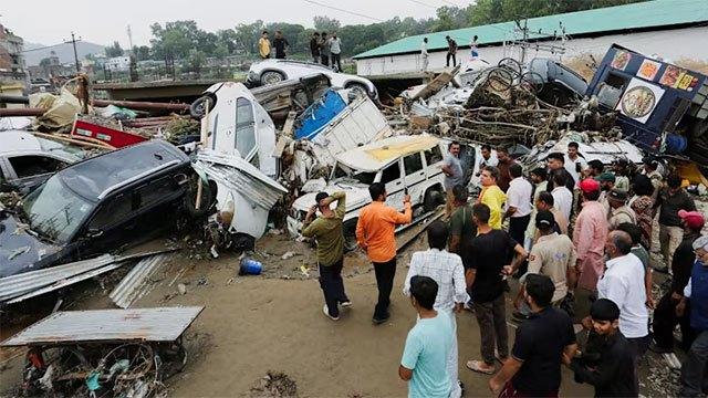 India floods and landslides kill at least 19