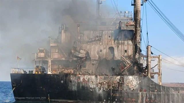 Ten killed as Russian attacks on merchant ships in Black Sea intensify