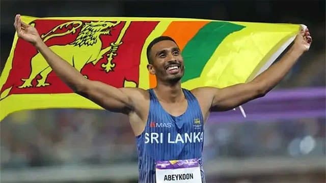 Sri Lankan sprinter Yupun Abeykoon announces retirement from athletics