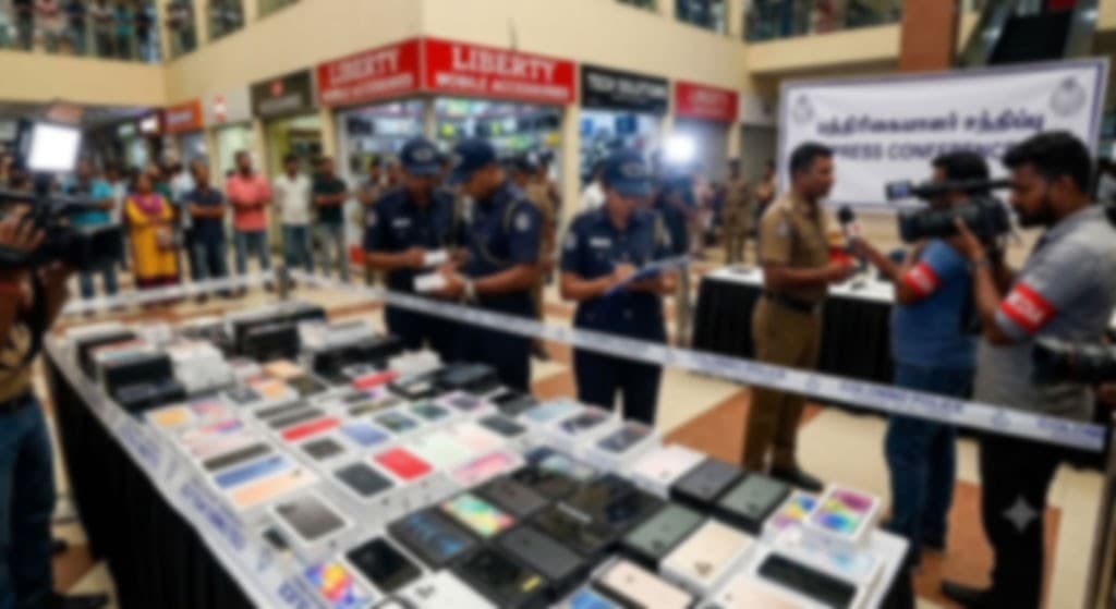 Police seize illegally imported smartphones worth Rs. 50M at Colpetty shop