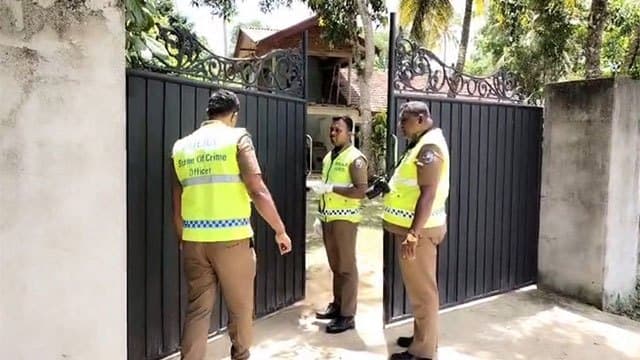 Shooting incident reported at police officer's house in Beliatta
