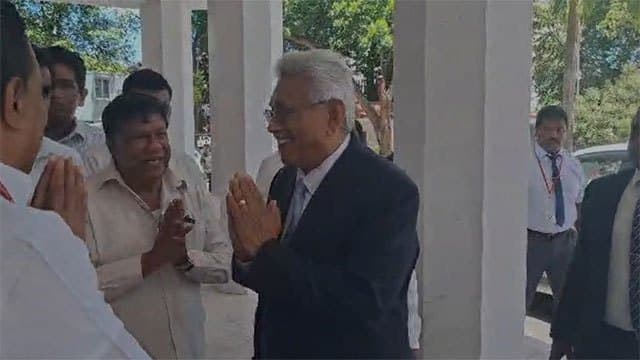 Ex-President Gotabaya Rajapaksa arrives at Appeals Court