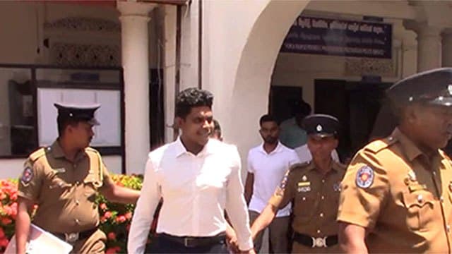 Shantha Bandara’s son and 4 others remanded over Rs. 20M robbery