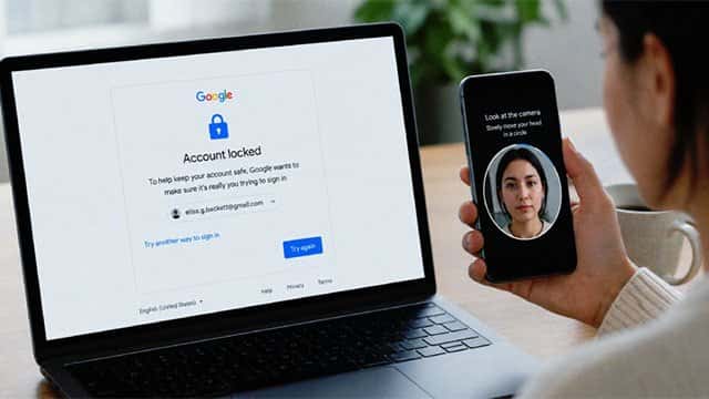 Google introduces selfie video verification for account recovery