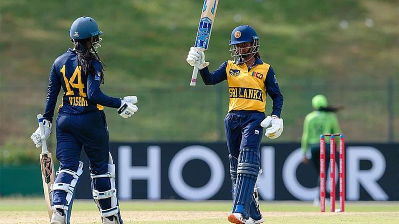 Vishmi and Harshitha hundreds level the series for Sri Lanka Women