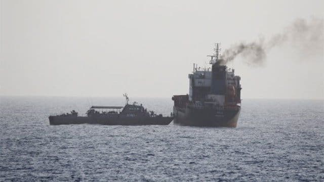 Oil tanker explodes in Strait of Hormuz after hitting naval mine: Iranian media