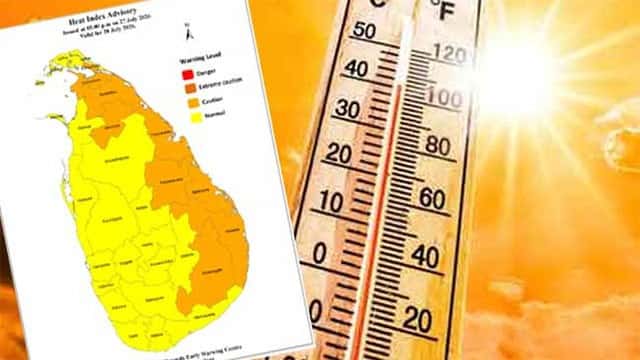 Warm weather advisory issued for several districts