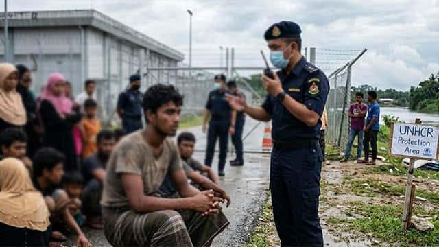 Malaysia detains over 100 Rohingya refugees seeking shelter at UN agency