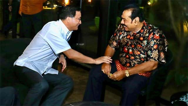 Ex-President Rajapaksa commends Ambassador Qi's contribution to Sri Lanka–China relations
