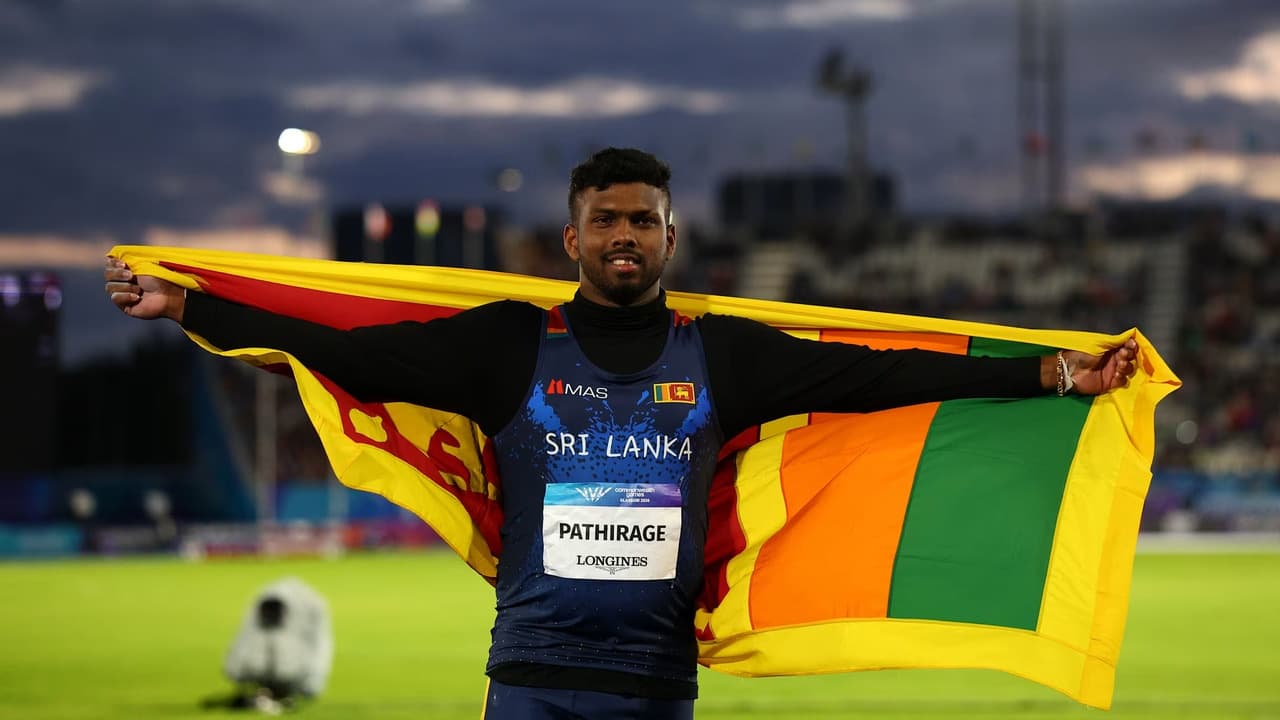 Rumesh Tharanga creates history with Sri Lanka's first Commonwealth athletics gold