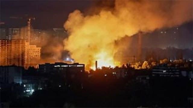 Russian strikes on Kyiv kill at least nine, Ukraine officials say
