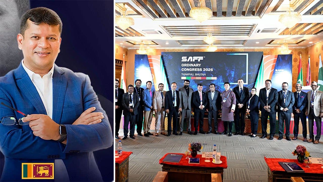Sri Lanka’s Jaswar Umar elected vice president of South Asian Football Federation