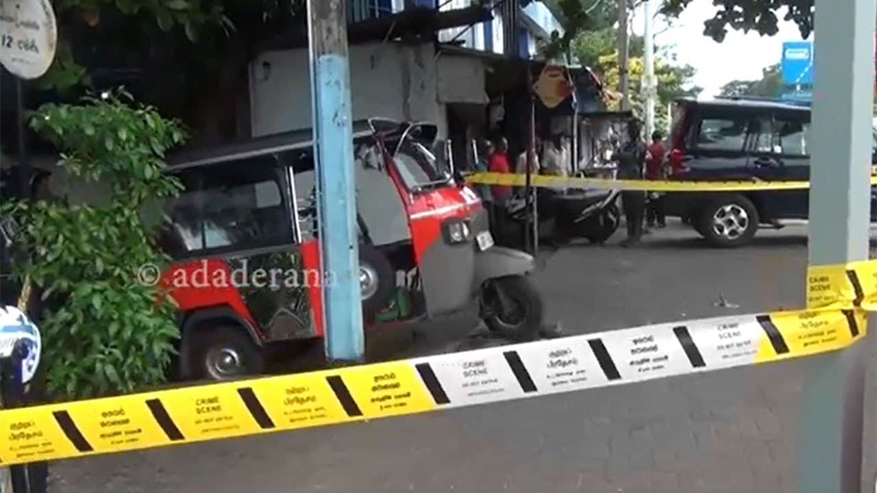 One person killed in shooting incident at Ratmalana